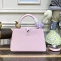 LV N81279 Louis Vuitton Capucines BB Kabelka Rose Calypso