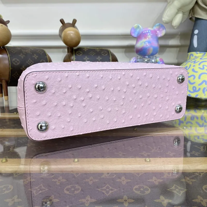 LV N81279 Louis Vuitton Capucines BB Kabelka Rose Calypso