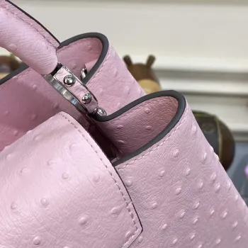 LV N81279 Louis Vuitton Capucines BB Kabelka Rose Calypso