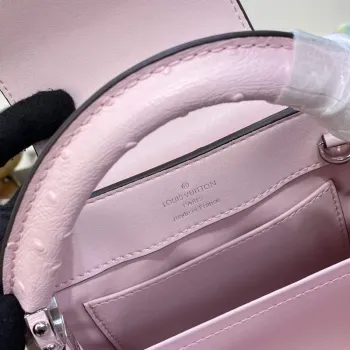 LV N81279 Louis Vuitton Capucines Mini Kabelka Rose Calypso