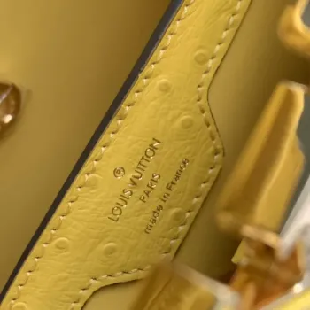 LV N81196 Louis Vuitton Capucines MM Kabelka Žlutá