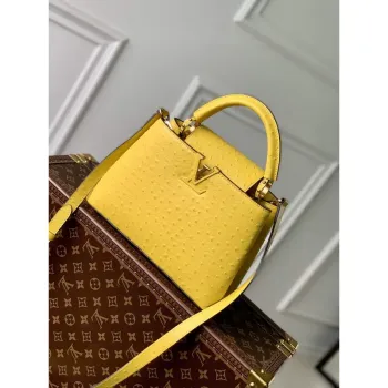 LV N81196 Louis Vuitton Capucines BB Kabelka Žlutá