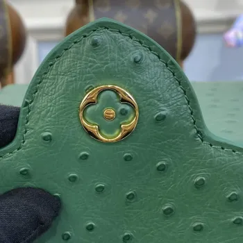 LV N93075 Louis Vuitton Capucines Mini Kabelka Mátově Zelená