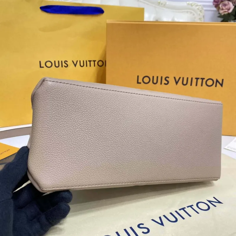 Louis Vuitton LV M58916 Petit Palais Monogram Šedá kůže