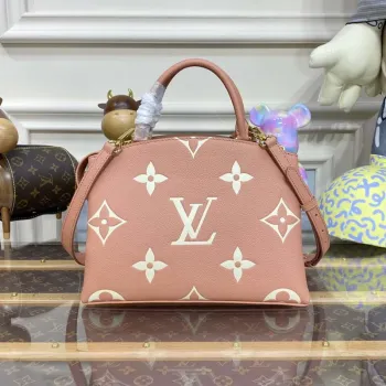 Louis Vuitton LV M58916 Petit Palais Bicolor Monogram empreinte kůže Růžová