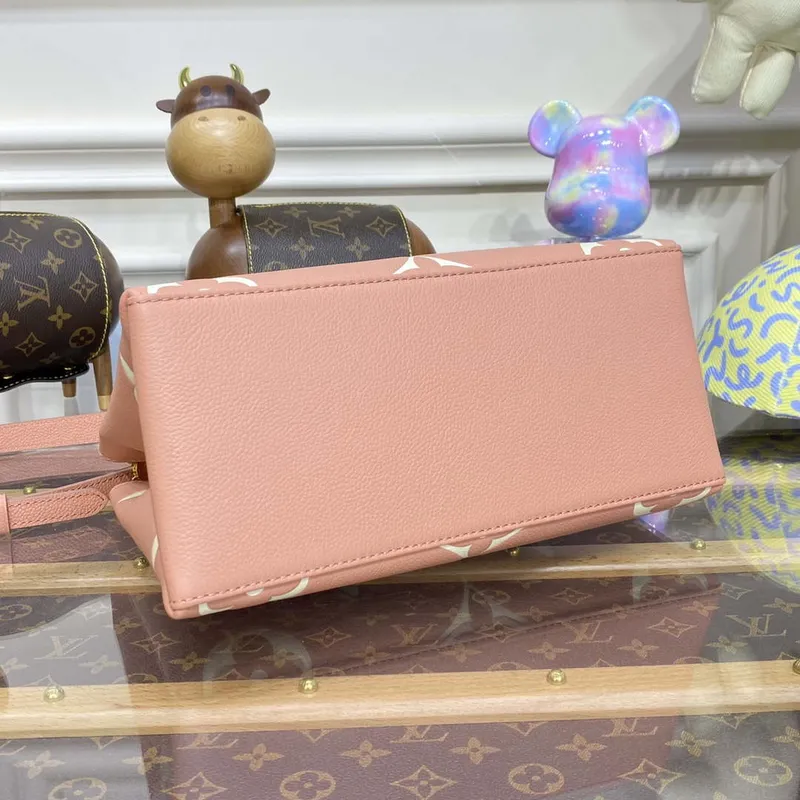 Louis Vuitton LV M58916 Petit Palais Bicolor Monogram empreinte kůže Růžová