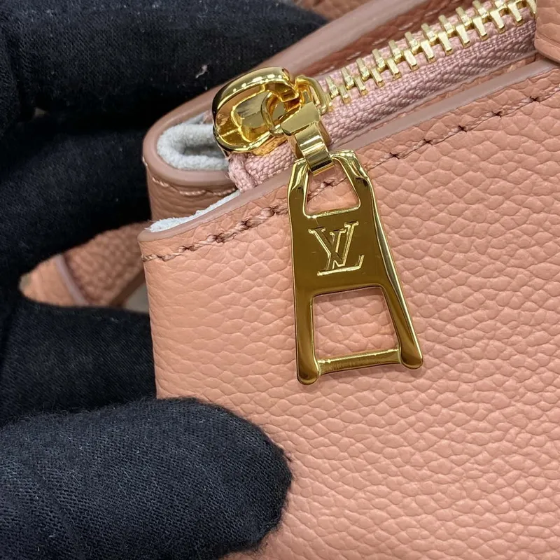 Louis Vuitton LV M58916 Petit Palais Bicolor Monogram empreinte kůže Růžová