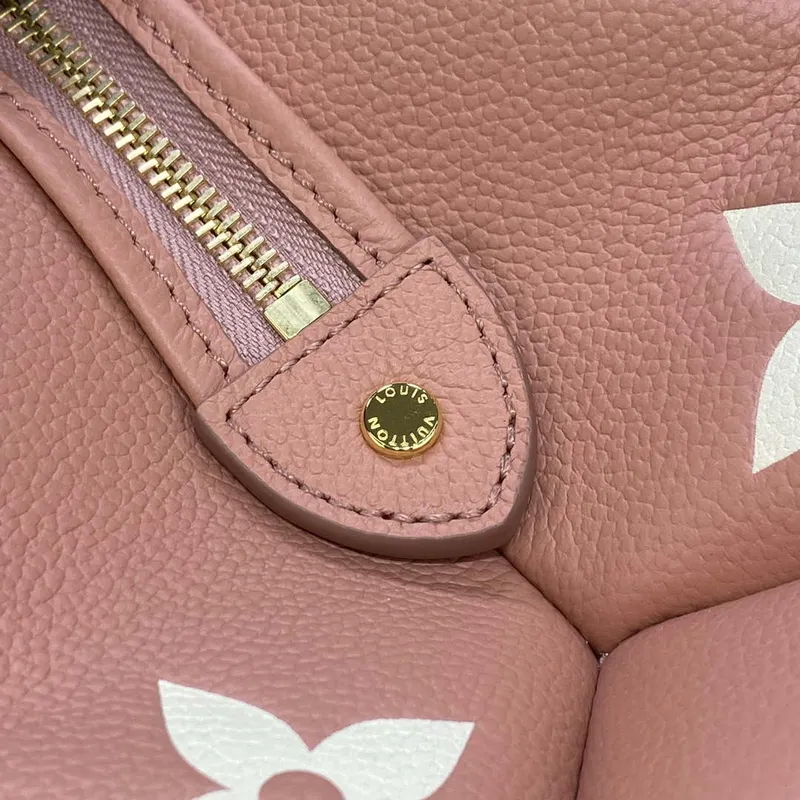 Louis Vuitton LV M58916 Petit Palais Bicolor Monogram empreinte kůže Růžová