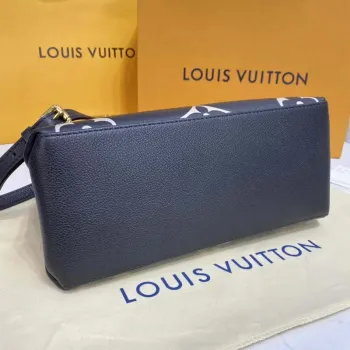 Louis Vuitton LV M58913 Petit Palais Bicolor Monogram empreinte kůže Béžová a Černá