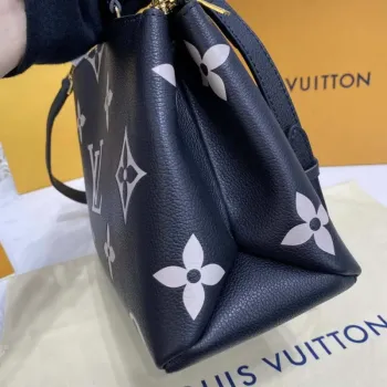 Louis Vuitton LV M58913 Petit Palais Bicolor Monogram empreinte kůže Béžová a Černá