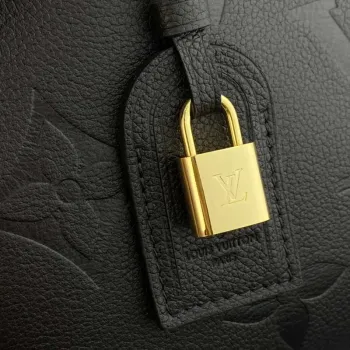 Louis Vuitton LV M58916 Petit Palais Monogram empreinte Černá