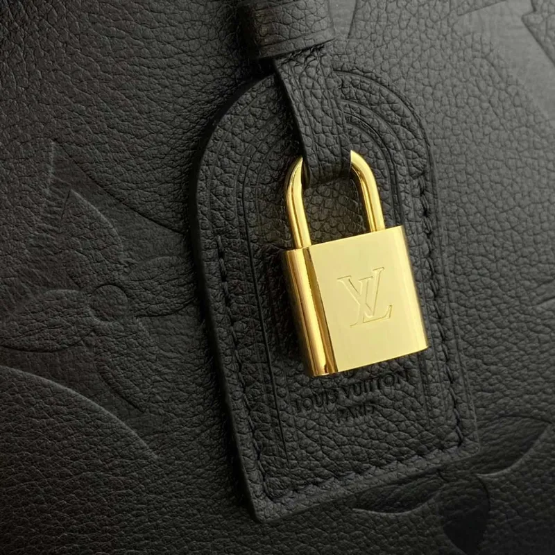 Louis Vuitton LV M58916 Petit Palais Monogram empreinte Černá