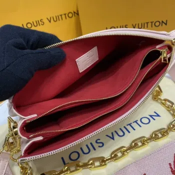 LV M21439 Louis Vuitton Coussin PM Taška Růžová