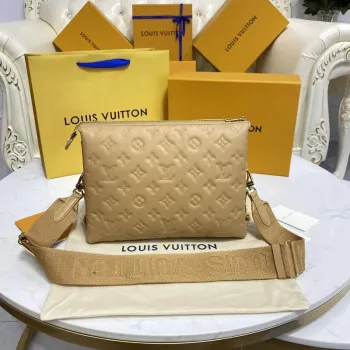 LV M21261 Louis Vuitton Coussin PM Taška Meruňková