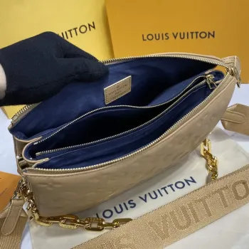 LV M21261 Louis Vuitton Coussin PM Taška Meruňková