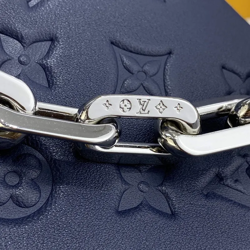 LV M21282 Louis Vuitton Coussin PM Taška Námořnická Modrá