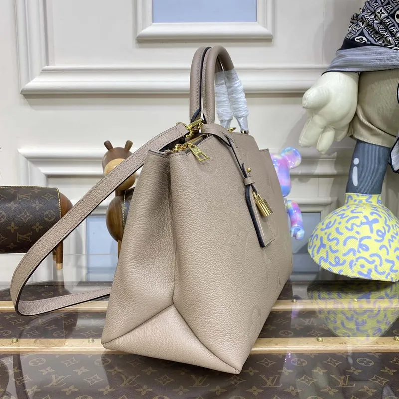 Louis Vuitton LV M45833 Grand Palais Monogram empreinte Tourterelle Šedá