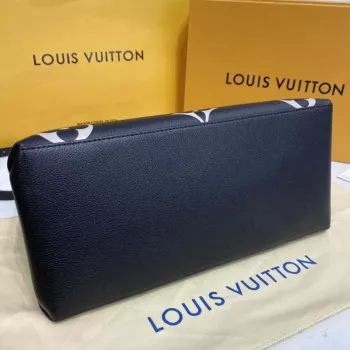 Louis Vuitton LV M45842 Grand Palais bicolor Monogram empreinte kůže Černá Béžová