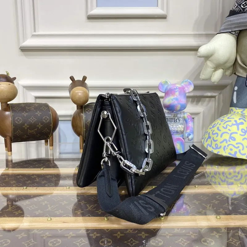 LV M21198 Louis Vuitton Coussin PM Taška Černá