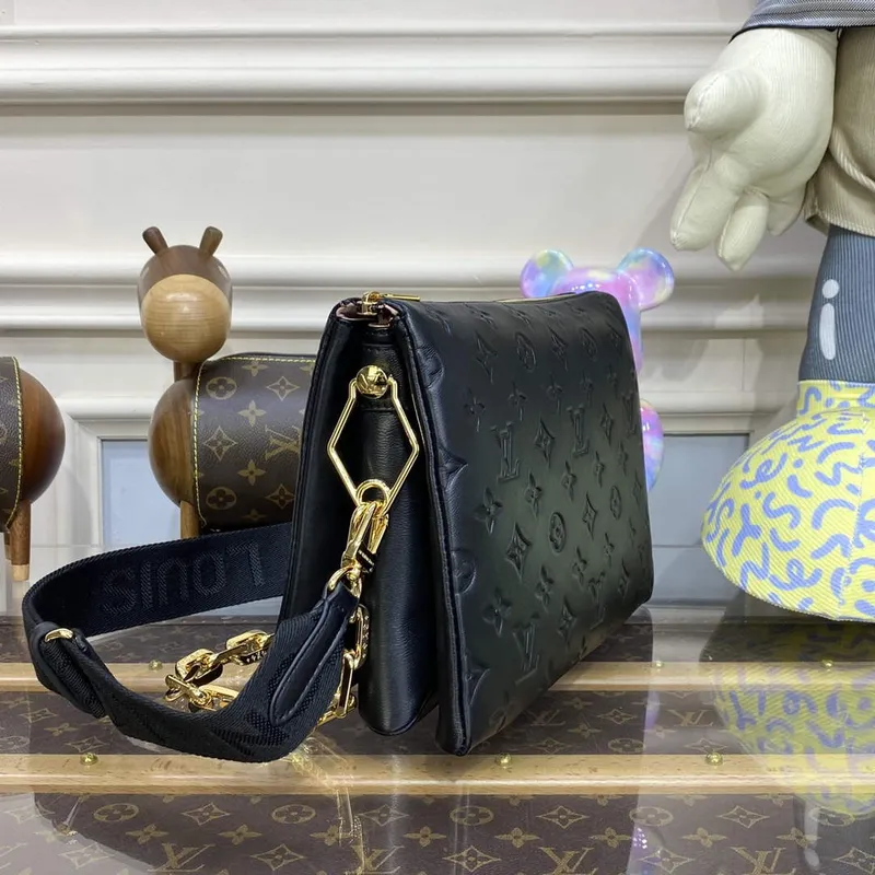 LV M21260 Louis Vuitton Coussin PM Taška Černá