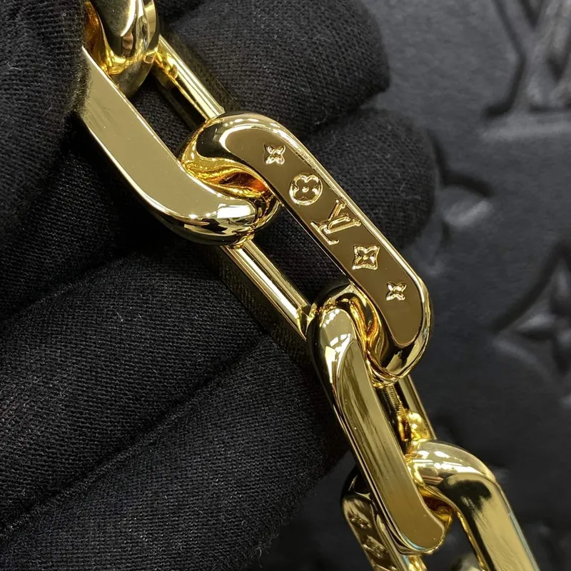 LV M21260 Louis Vuitton Coussin PM Taška Černá