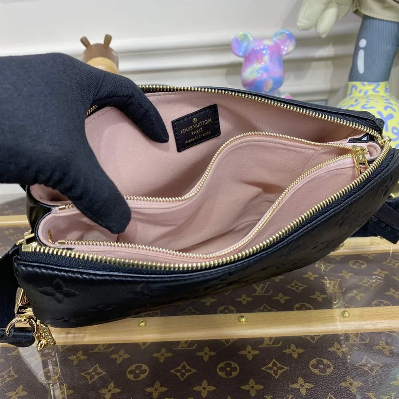 LV M21260 Louis Vuitton Coussin PM Taška Černá