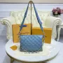 LV M21197 Louis Vuitton Coussin PM Taška v barvě mlhově modré