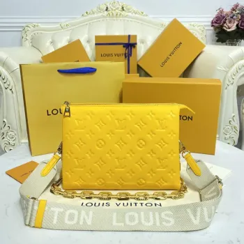 LV M20378 Louis Vuitton Coussin PM Taška Žlutá