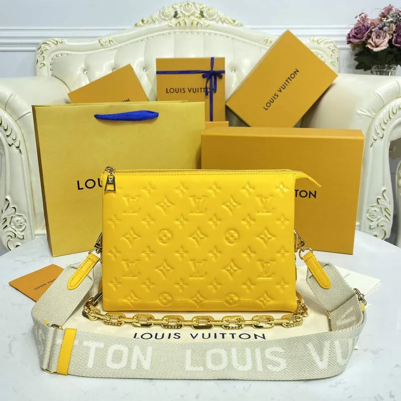 LV M20378 Louis Vuitton Coussin PM Taška Žlutá