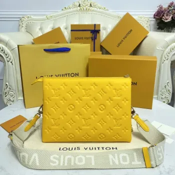 LV M20378 Louis Vuitton Coussin PM Taška Žlutá