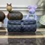 LV N41137 Louis Vuitton 3 Pouzdro na hodinky Damier Graphite Canvas