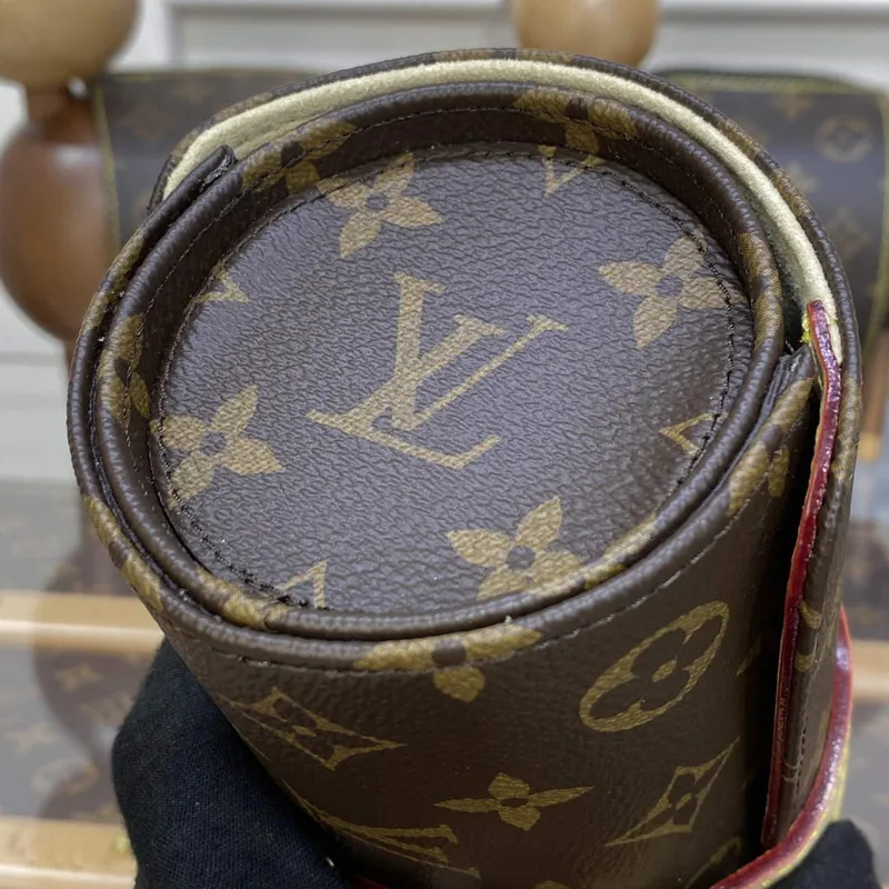 LV M47530 Louis Vuitton 3 Pouzdro na hodinky Monogram Canvas