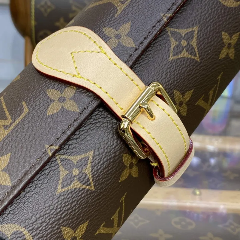 LV M47530 Louis Vuitton 3 Pouzdro na hodinky Monogram Canvas