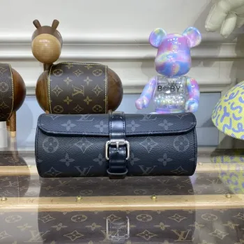 LV M43385 Louis Vuitton 3 Hodinový Box Monogram Eclipse