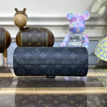 LV M43385 Louis Vuitton 3 Hodinový Box Monogram Eclipse