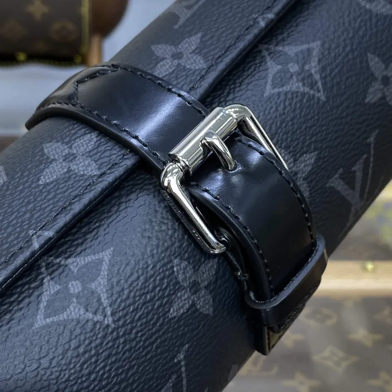 LV M43385 Louis Vuitton 3 Hodinový Box Monogram Eclipse