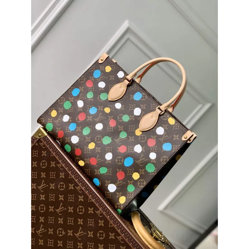 LV M46379 Louis Vuitton LV x YK Onthego MM Taška