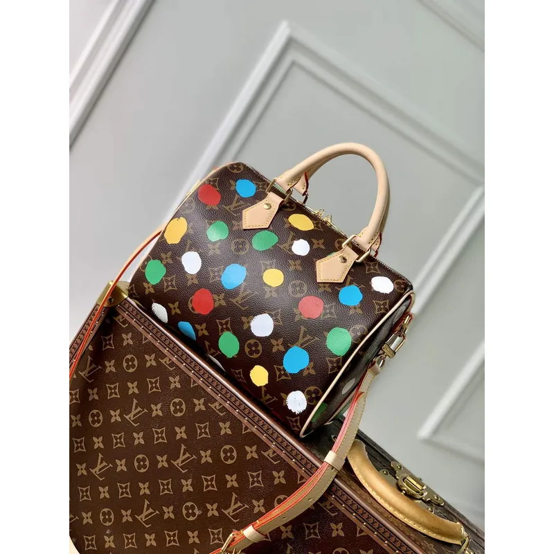 LV M46433 Louis Vuitton LV x YK Speedy Bandouliere 25 Taška
