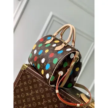 LV M46433 Louis Vuitton LV x YK Speedy Bandouliere 25 Taška