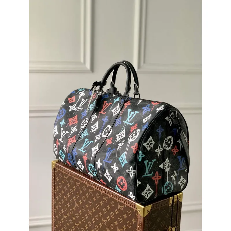 LV M21384 Louis Vuitton Keepall Bandouliere 50 Taška