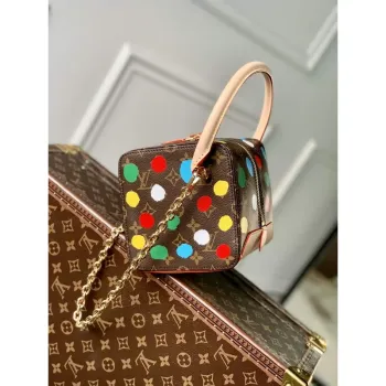 LV M46450 Louis Vuitton LV X YK SQUARE Kabelka (omezená edice v Číně)
