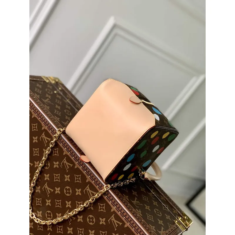LV M46450 Louis Vuitton LV X YK SQUARE Kabelka (omezená edice v Číně)