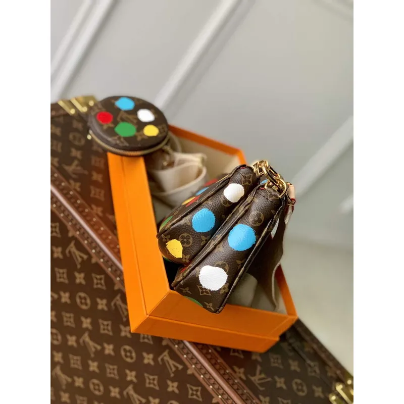 LV M46385 Louis Vuitton LV X YK Multi Pochette Accessoires Monogram