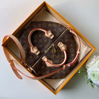 Louis Vuitton LV M41112 Taška Speedy 30 Monogram Plátno s Popruhem