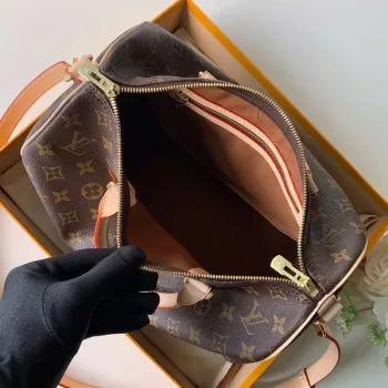 Louis Vuitton LV M41112 Taška Speedy 30 Monogram Plátno s Popruhem