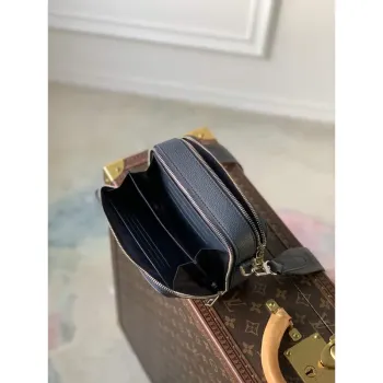 LV M59161 Louis Vuitton Alpha Wearable Wallet Modrá