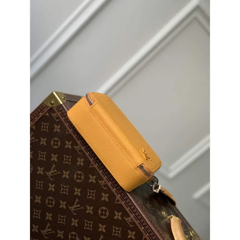 LV M59161 Louis Vuitton Alpha Wearable Wallet Žlutá