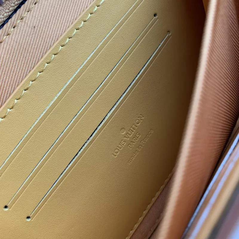 LV M59161 Louis Vuitton Alpha Wearable Wallet Žlutá