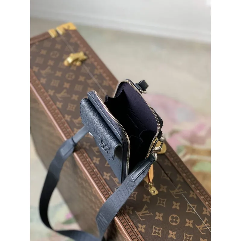 LV M57089 Pouzdro na telefon Louis Vuitton Modré