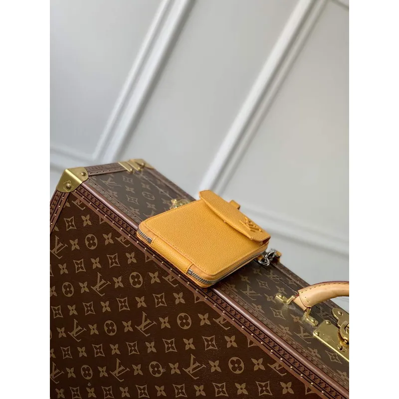 LV M57089 Pouzdro na telefon Louis Vuitton Žluté